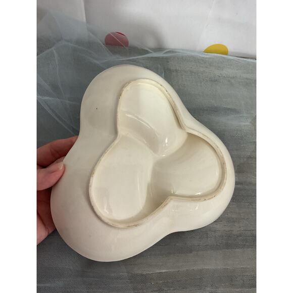 Mid Century Serving Condiments Dish Fruit Theme - Picture 2 of 13